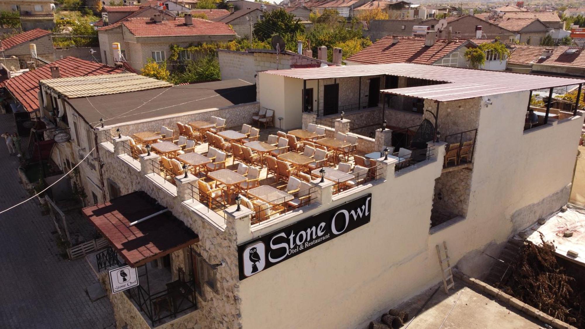 Stone Owl Otel & Restaurant Üçhisar Exterior foto