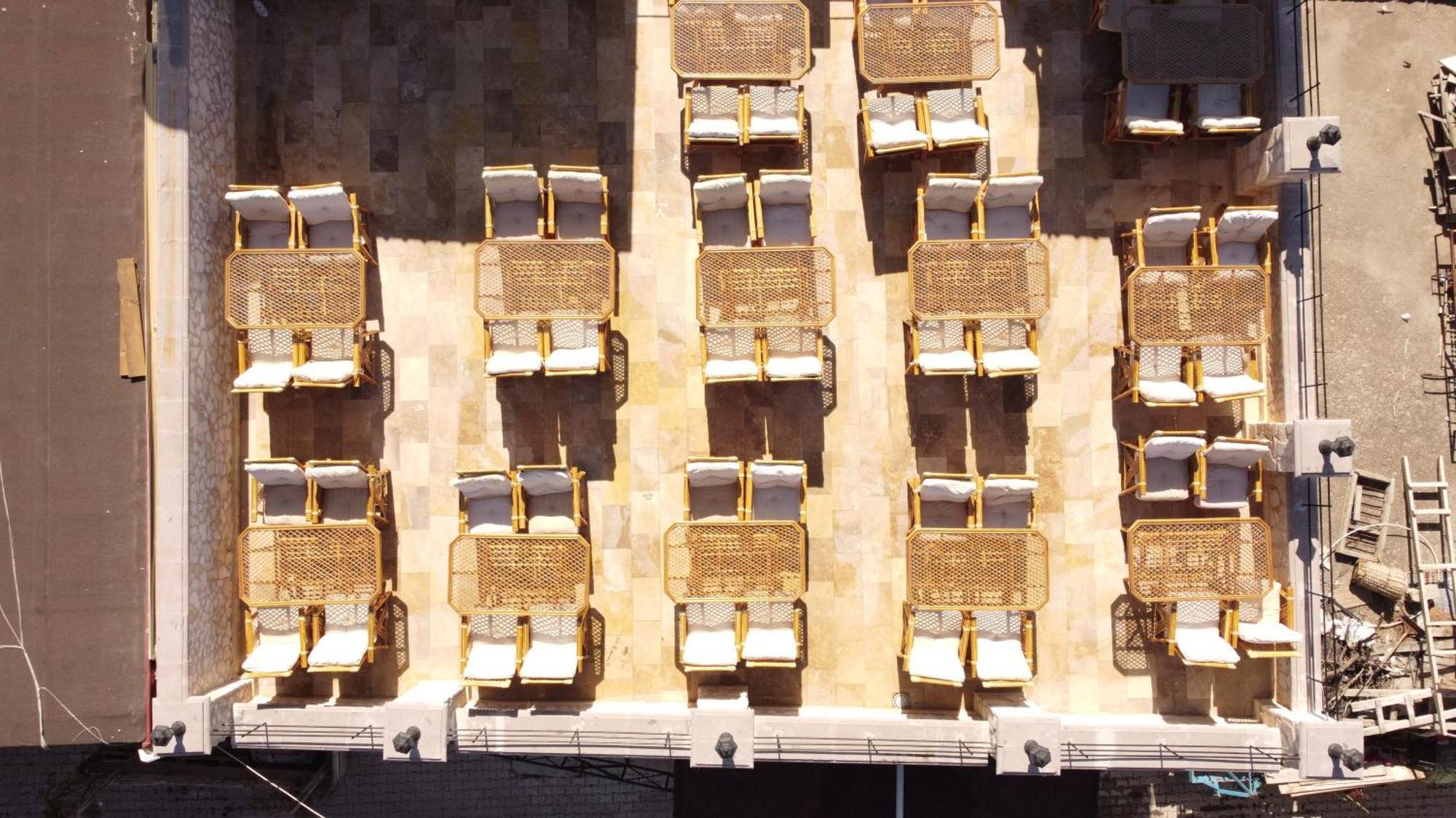 Stone Owl Otel & Restaurant Üçhisar Exterior foto